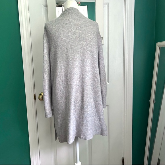 Madewell Open Long Gray Cardigan Small - Picture 2 of 10